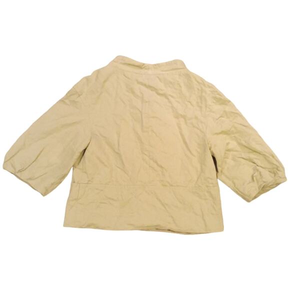 Vince khaki bolero cotton metal blend - Picture 3 of 5